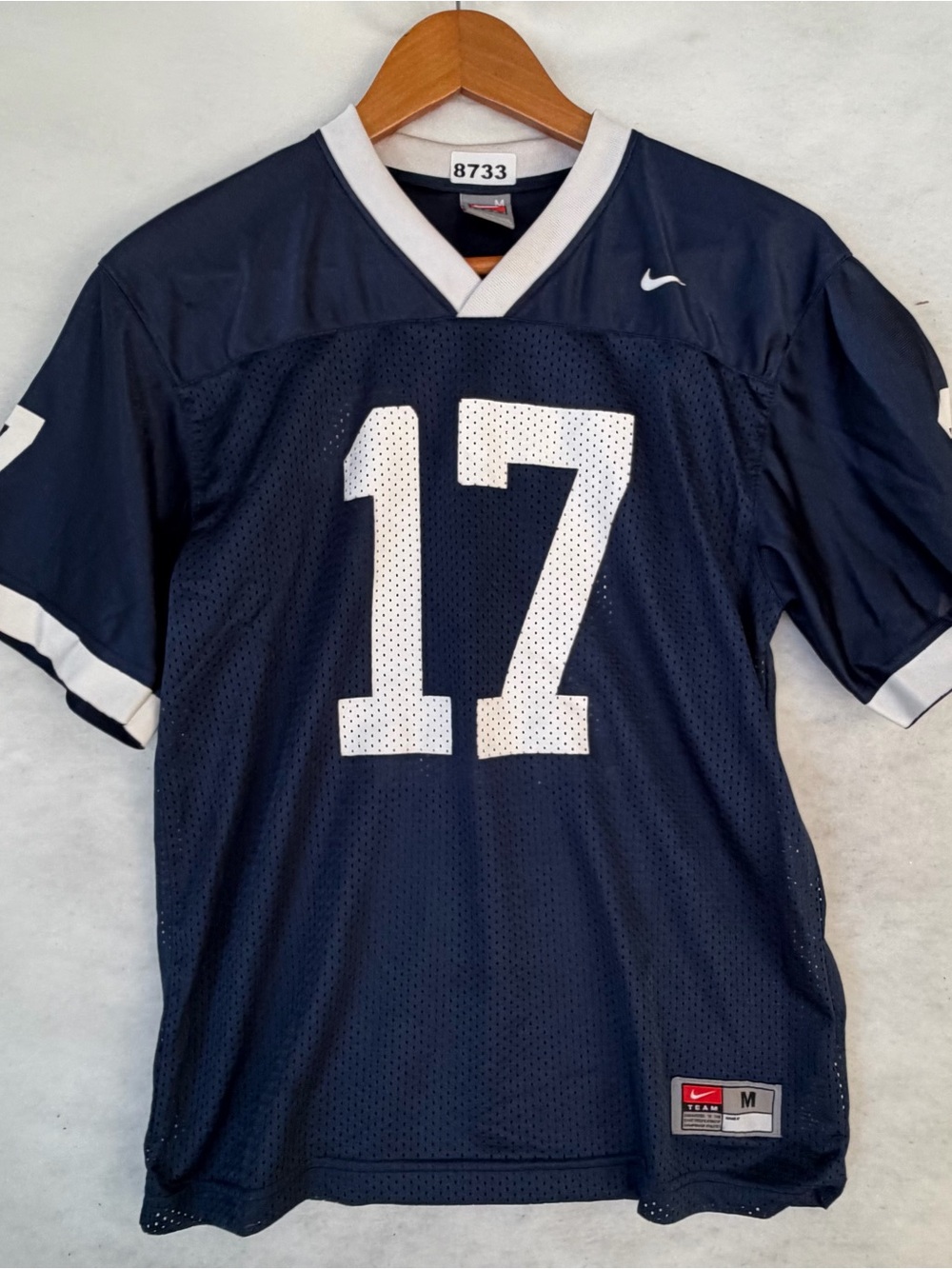 Youth Nike Penn State Nittany Lions Jersey Youth Medium #17 Blue Football 8733Yo